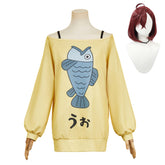 Dandadan (2024) Momo Ayase Yellow Sweatshirt Hoodie Outfits Cosplay Costume